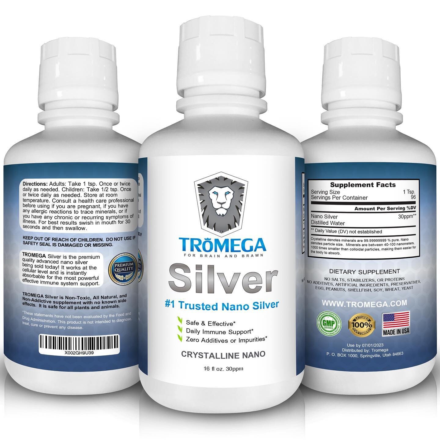 TROMEGA SILVER IS NOW LIVE ON OUR WEBSITE! Click the link in our bio to purchase yours today! 

#tromega #silver #nano #mineral #immune #cellular #strong #immunesupport