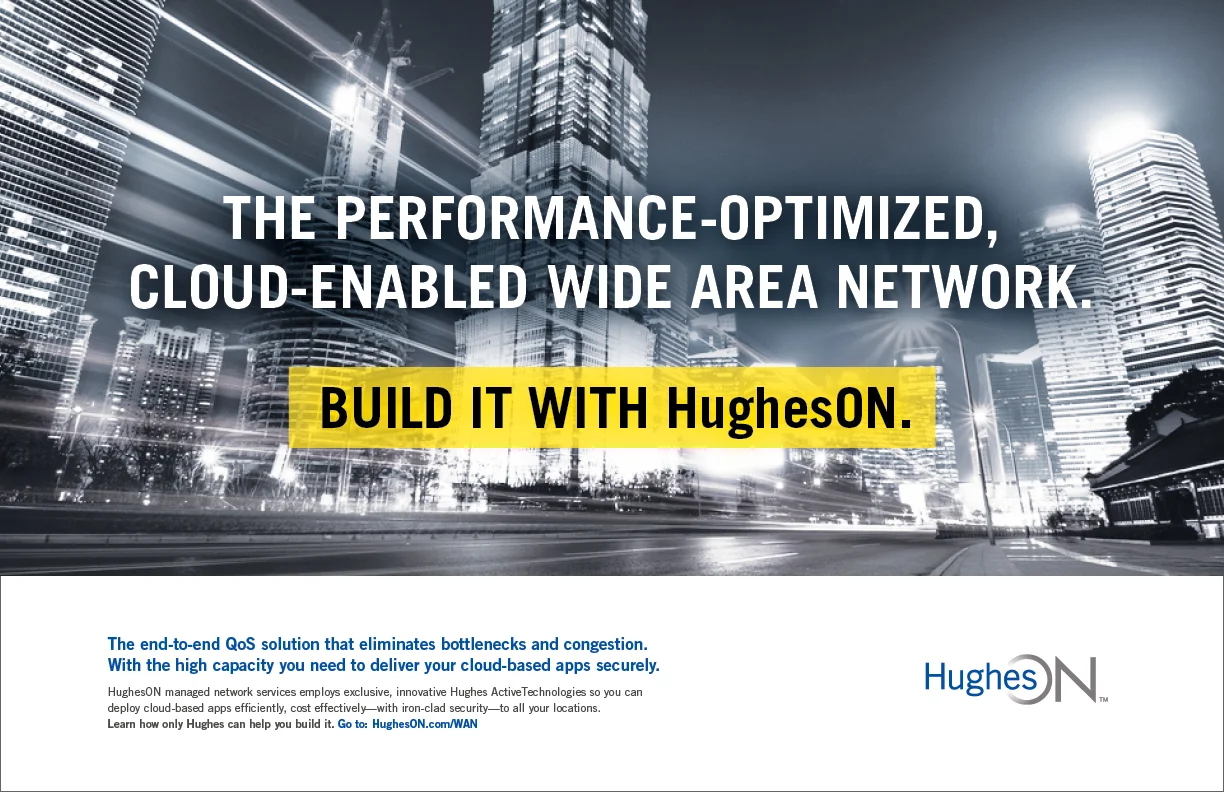 Hughes Enterprise HughesON Print Ad