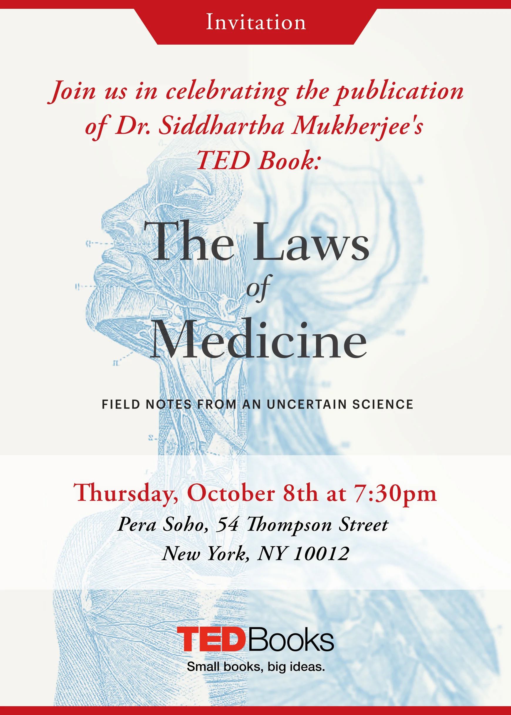 Book Launch Invitation