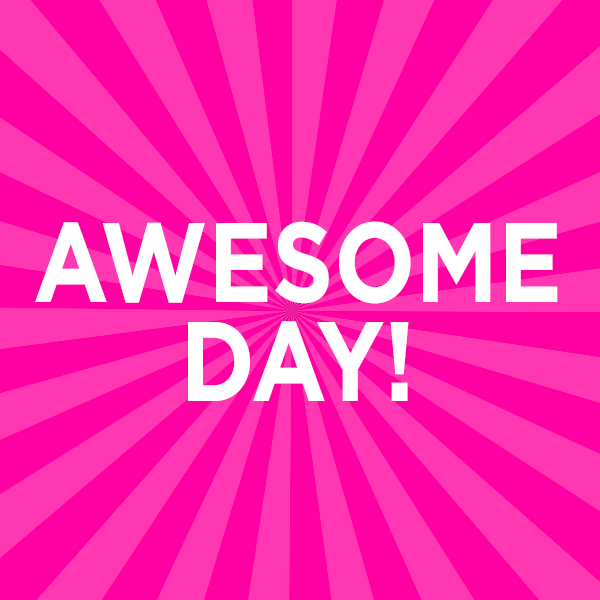 AWESOME DAY CALL FOR PITCHES!