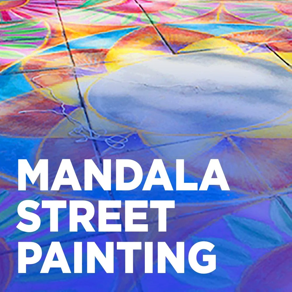 Diwali 2022: Mandala Street Painting