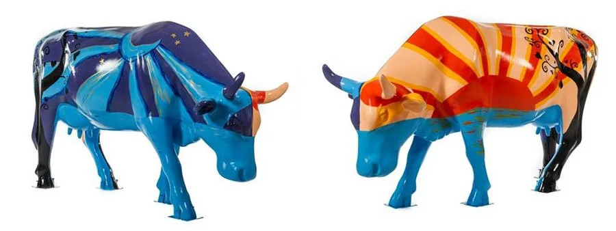 2. Night n Day with Cow Parade - Helen Seebold.jpg