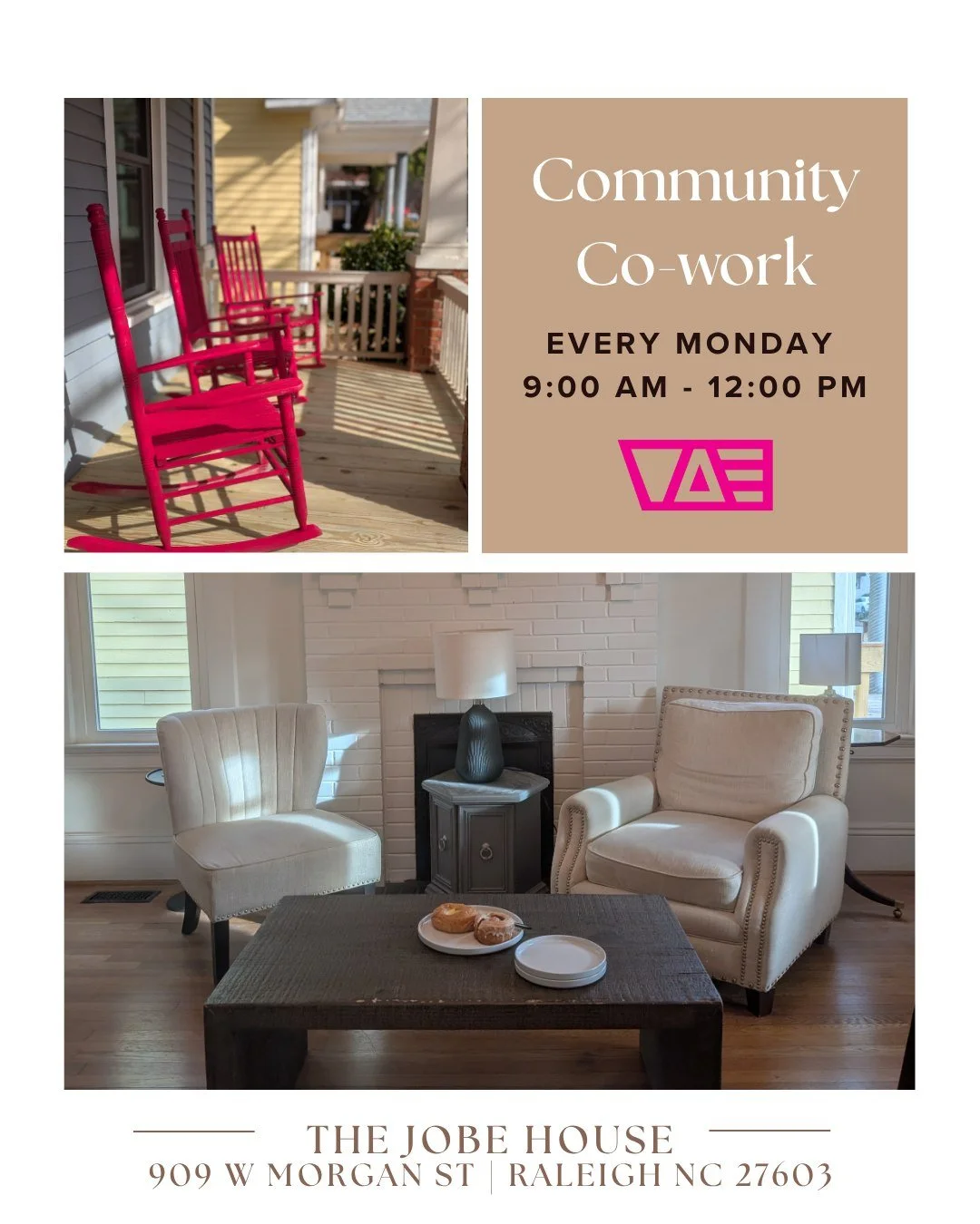 Are you applying for an upcoming residency or grant come by The Jobe House and work with others Mondays 9am - 12pm. Here are some we are aware of with close deadlines: 

Local (North Carolina)
8/21  Pocosin Art Artist in Residence (@pocosinarts)
8/28