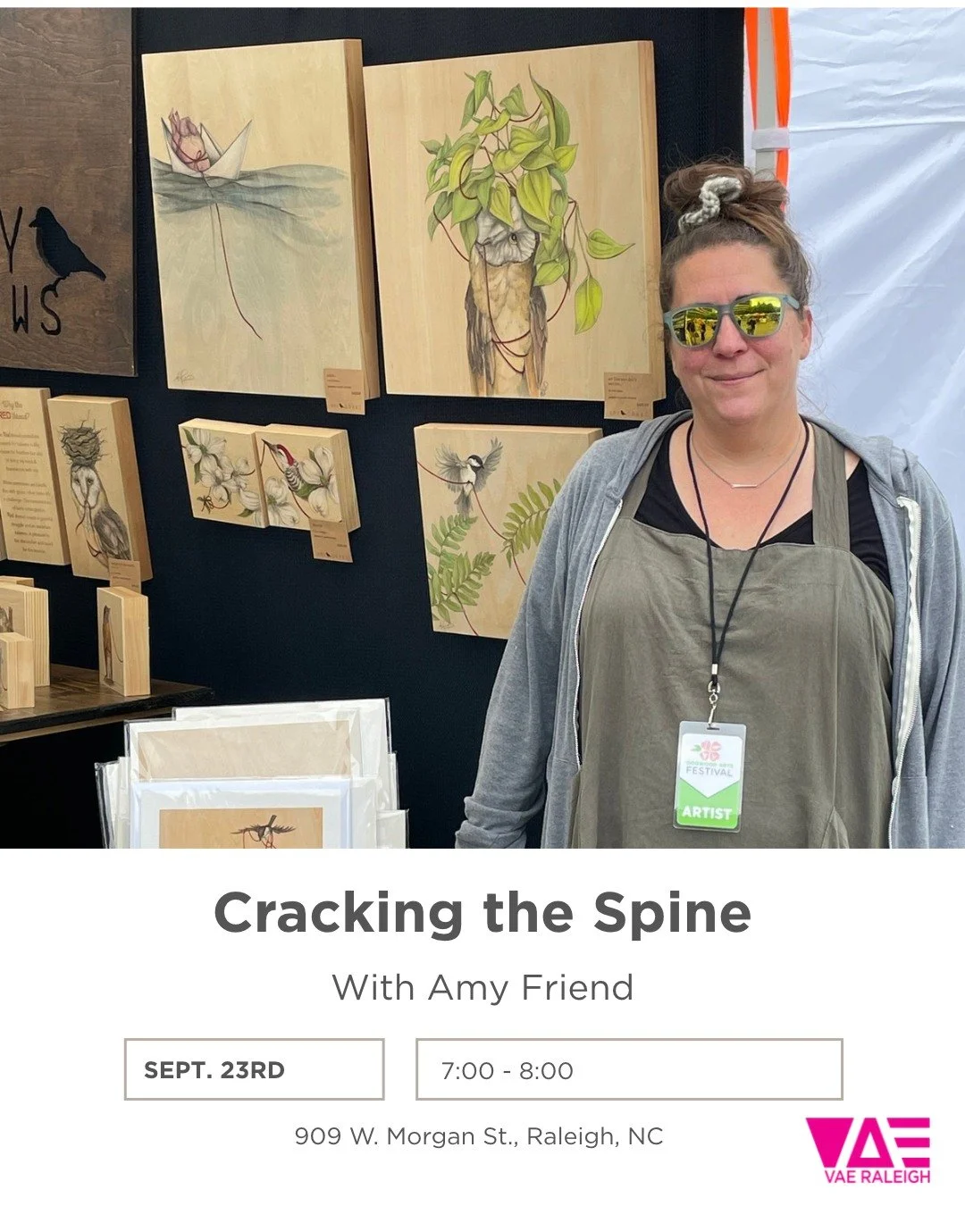 There is no single path to a successful art career. 

Join mixed media artist Amy Friend @amydraws_art as she shares how she has built a creative business through galleries, markets, murals, graphic design, and consignment partnerships. 
Whether you'