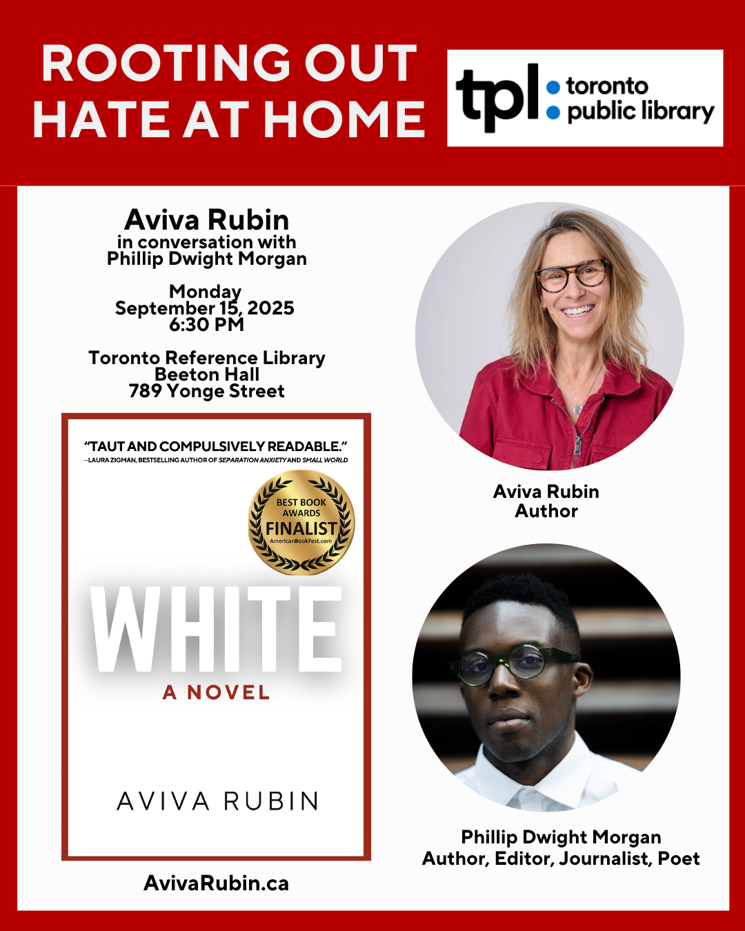 Rooting out Hate at Home - Toronto Public Library