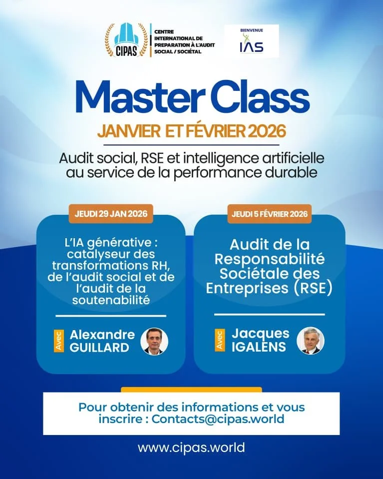Masterclass du CIPAS