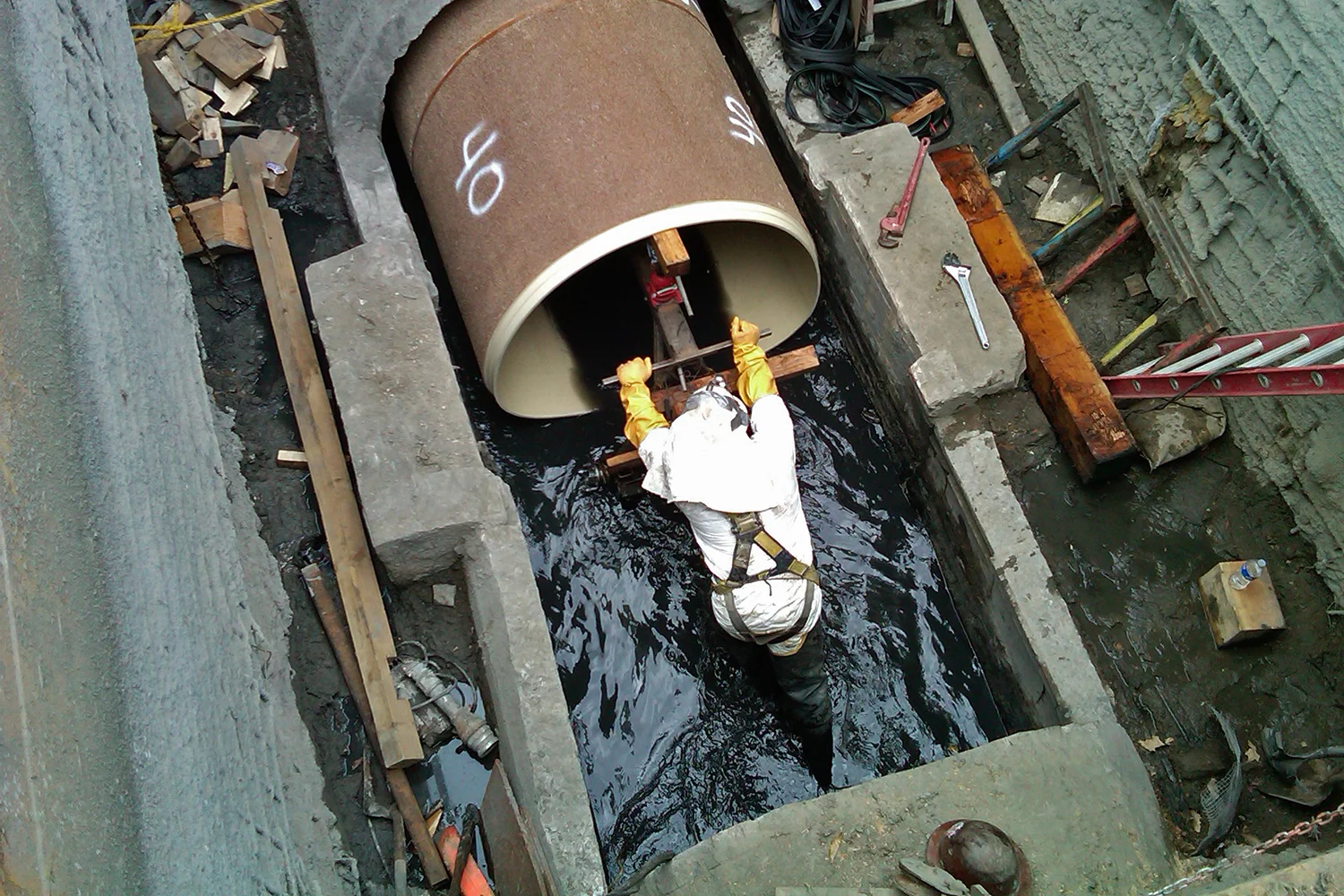 Sliplining — Spiniello | Pipeline Rehabilitation & Construction