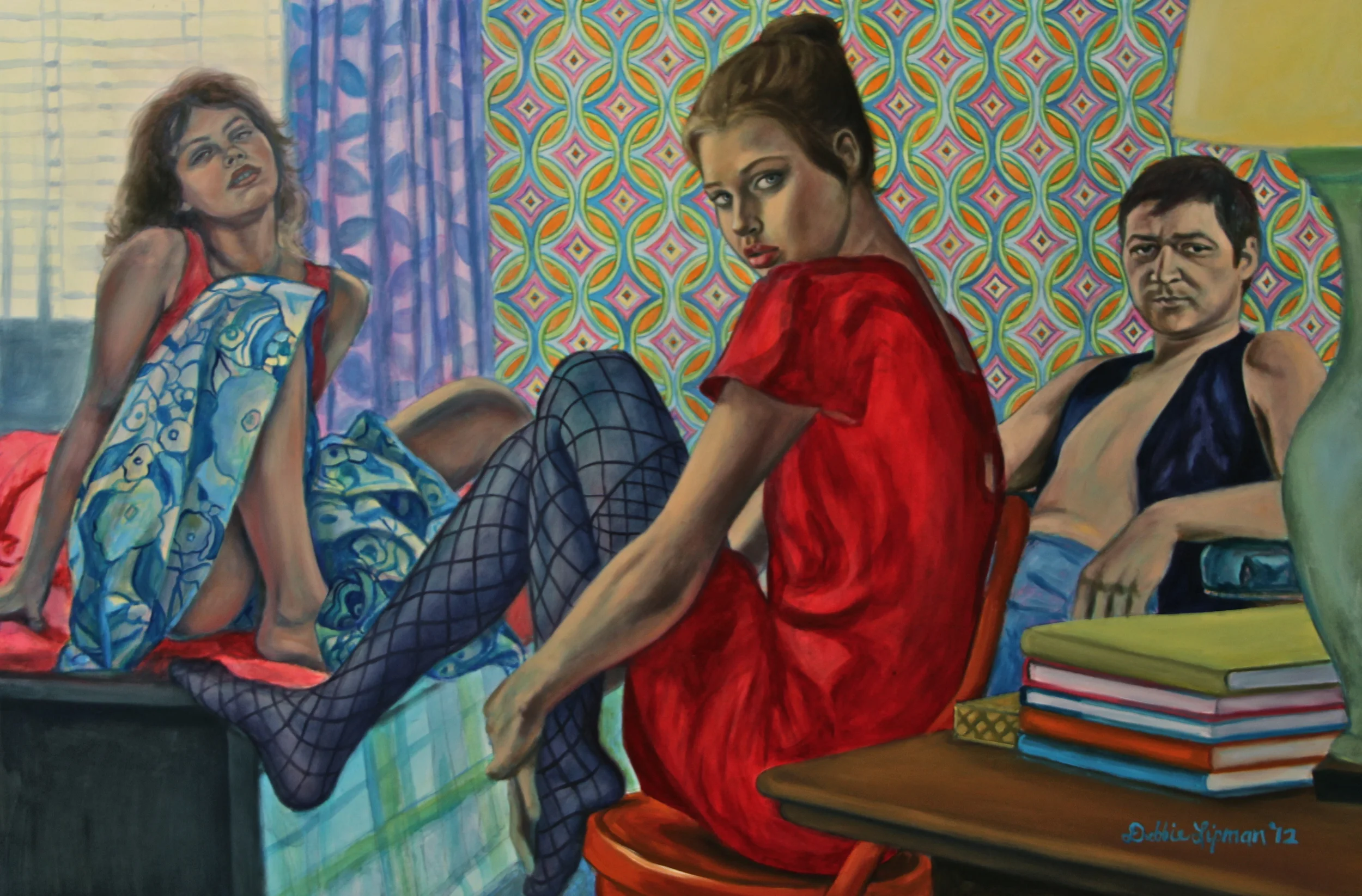 Untitled, oil on panel.