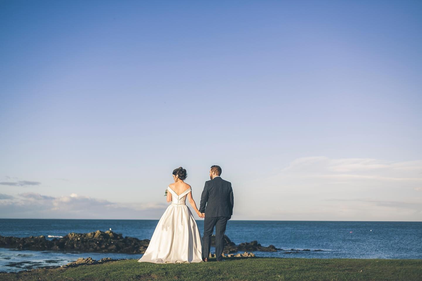 You just can&rsquo;t beat a sea view as a wedding photo backdrop! This one was taken in Skerries with the lovely newlyweds taking a moment together to take it all in!

#irishweddingvenues #seaviews #skerries #dublin #weddingvenuesireland #irishweddin