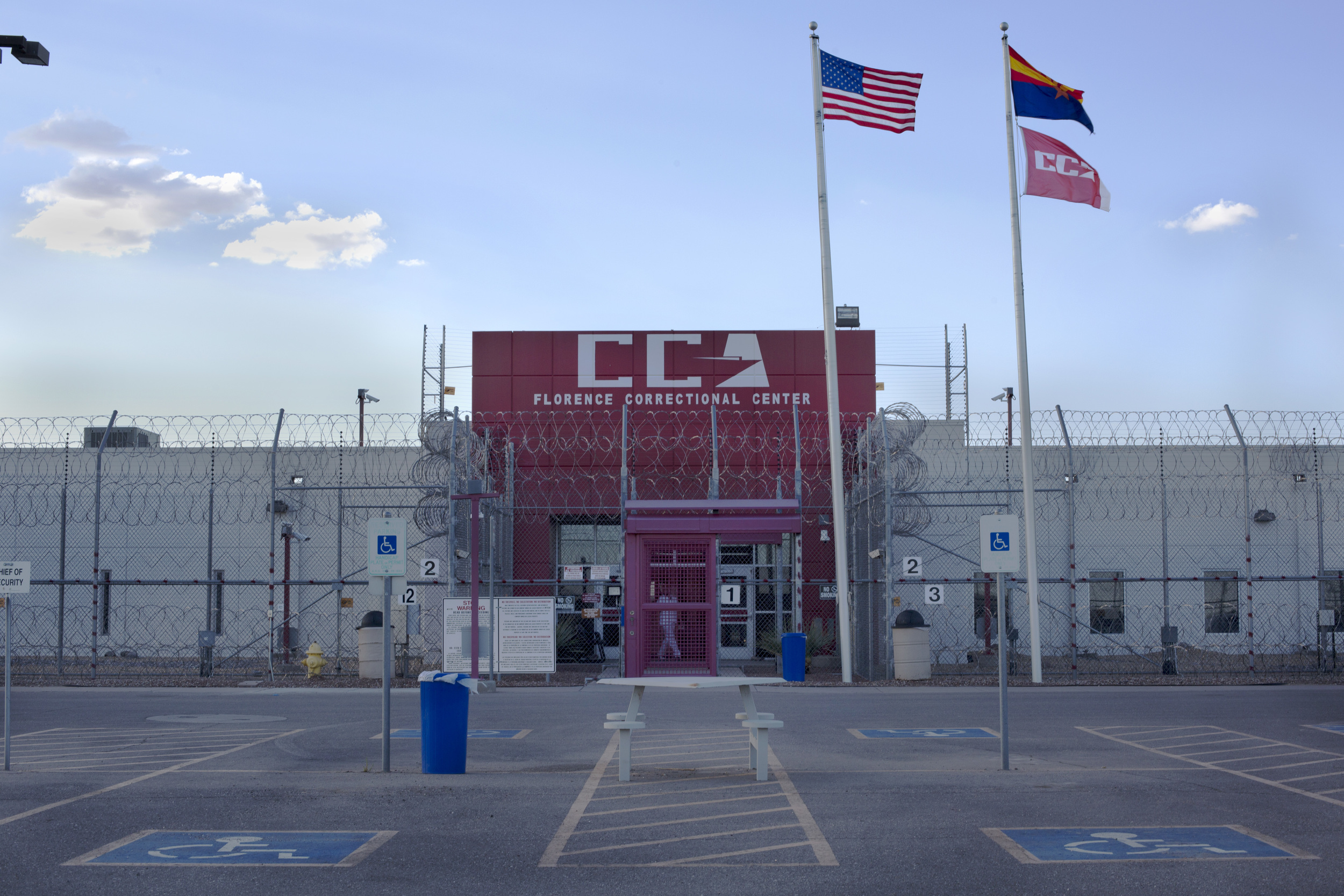 Corrections Corporation of America is the nation's largest for-profit prison company; operating both private prisons and Immigration Customs and Enforcement (ICE) detention facilities throughout the U.S. In 2013 alone, CCA reported nearly $1.7 billion in revenue.