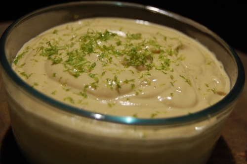 Lime Chili Cream Sauce