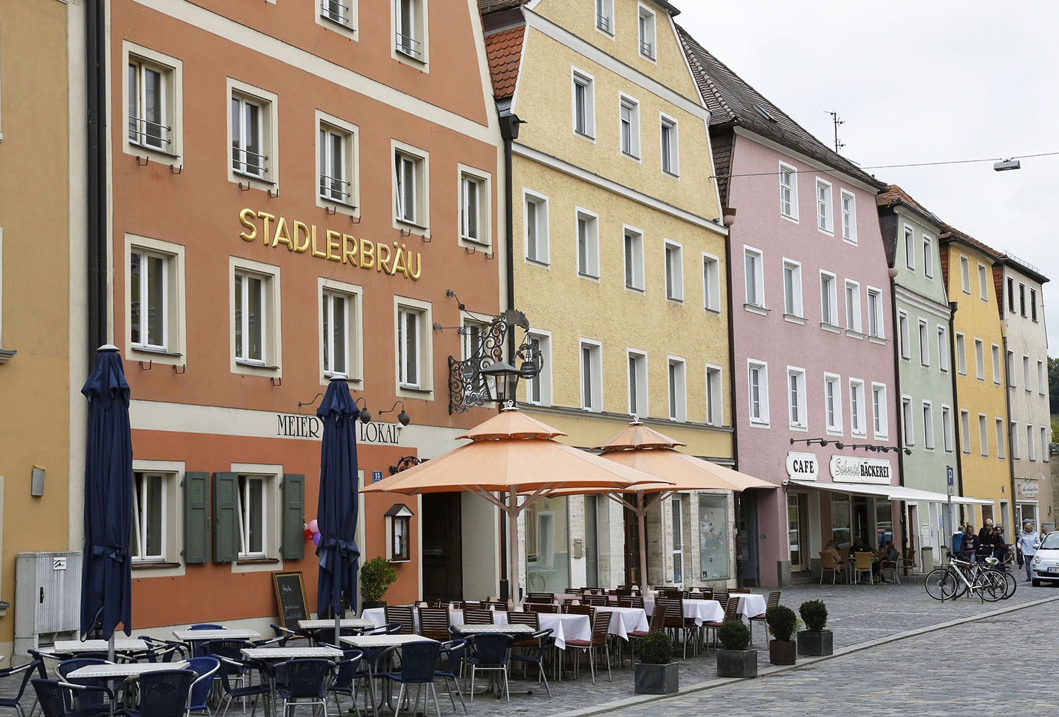 Pastels in Regensburg