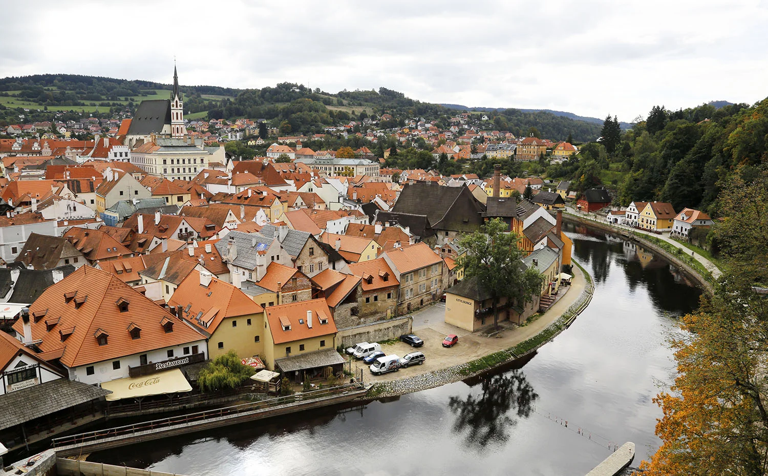 Reflections in the Vltava