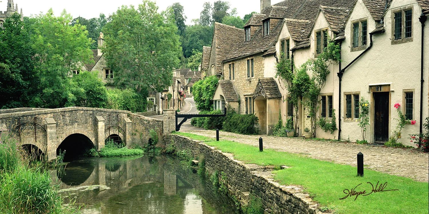 The bridge at Castle Combe