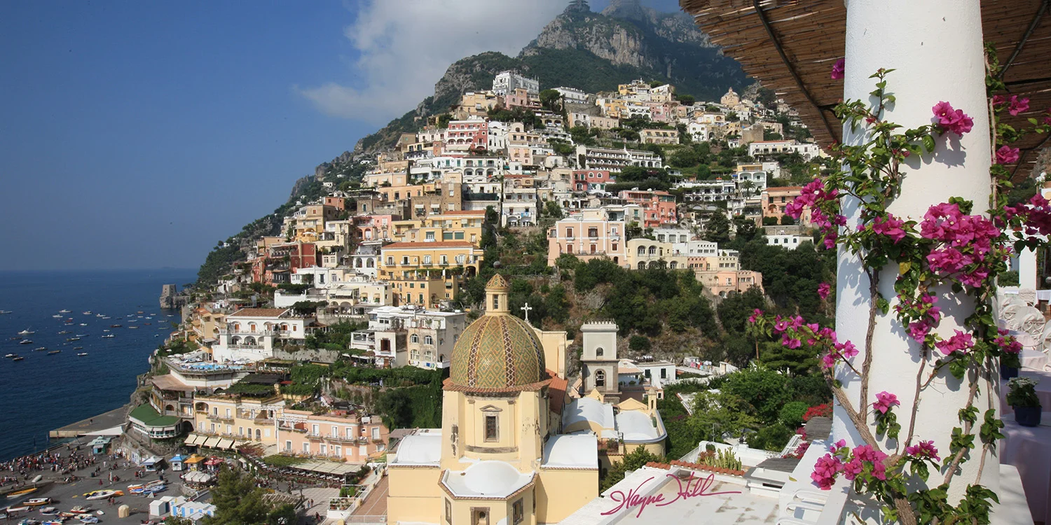 Positano from Le Sirenuse