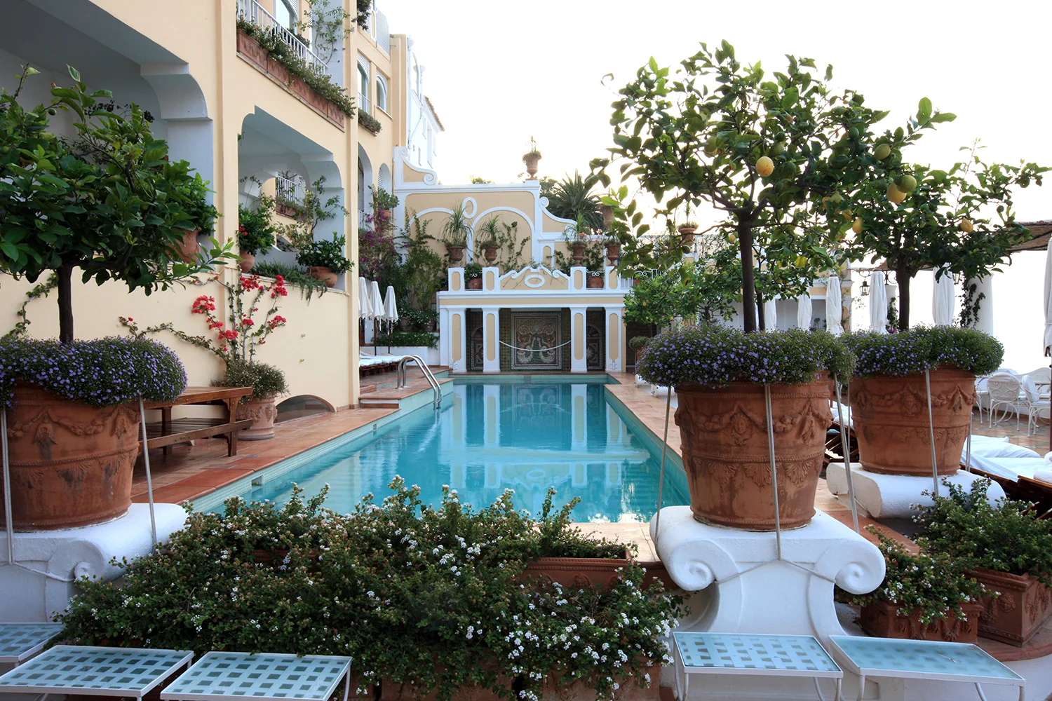 The Pool at Le Sirenuse