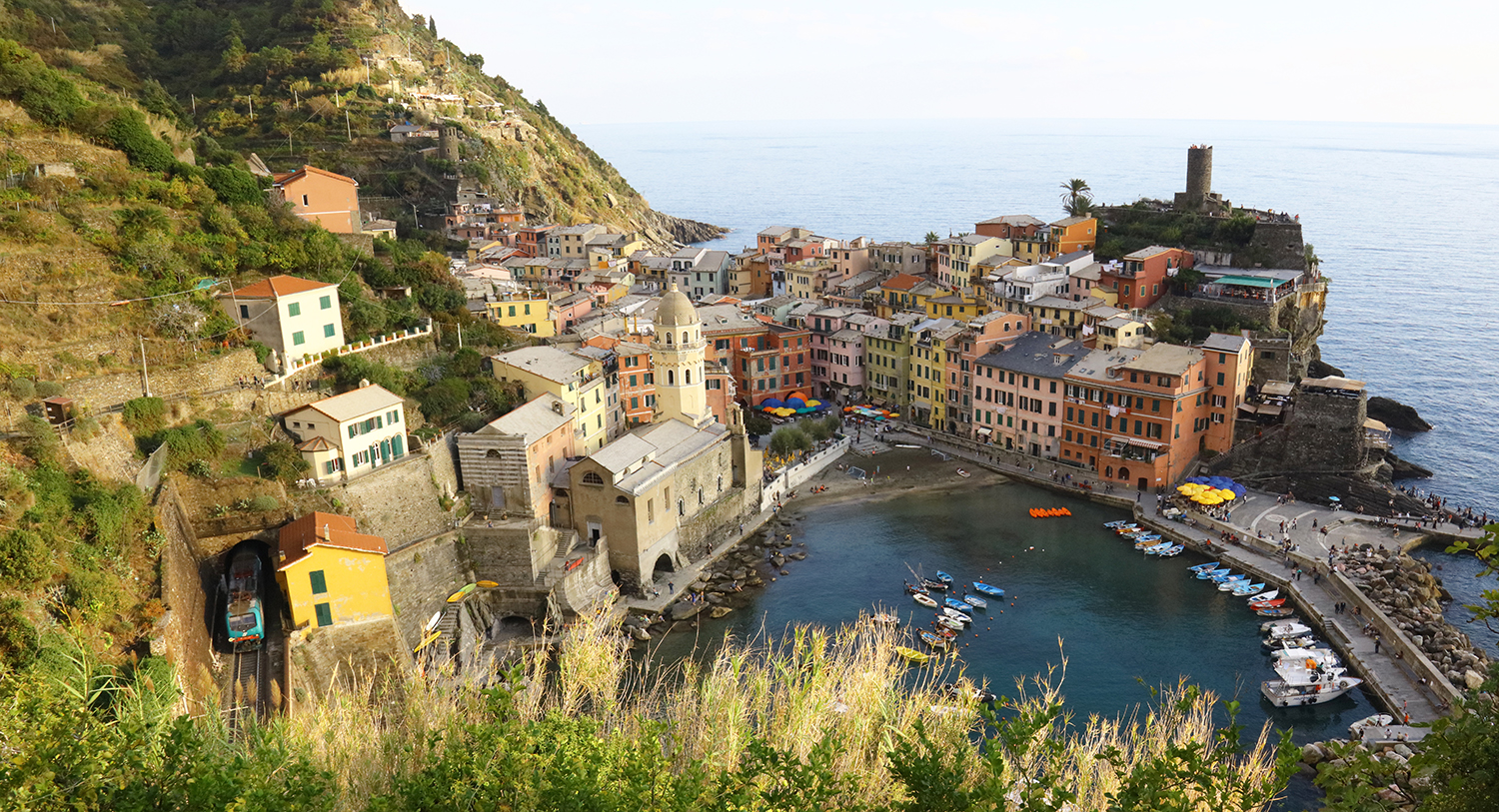Vernazza from Above