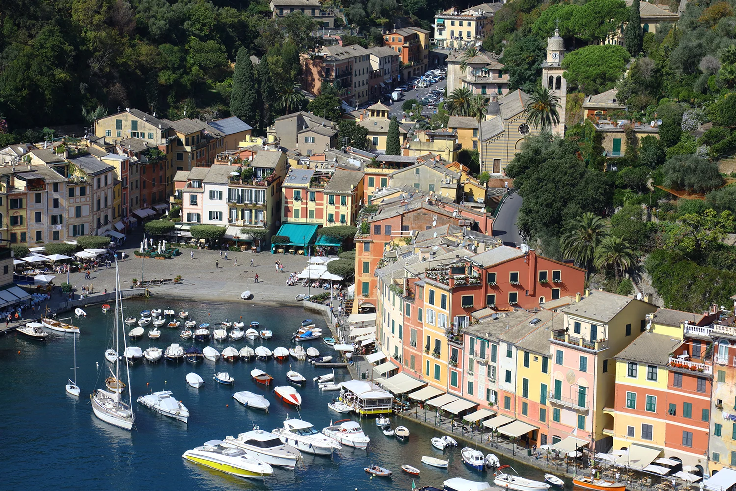 Portofino from Above