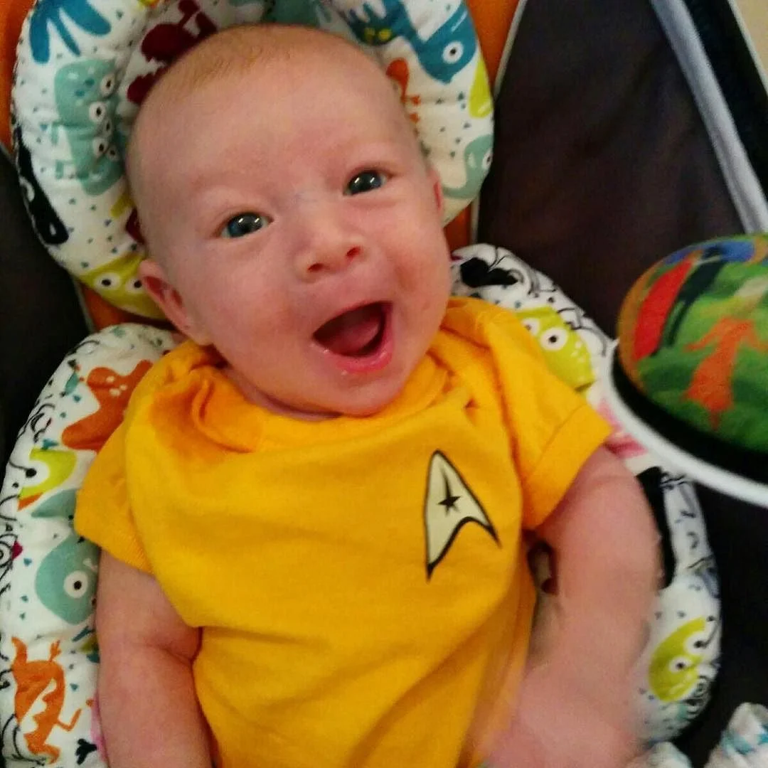 My son, at 6mo. Super.