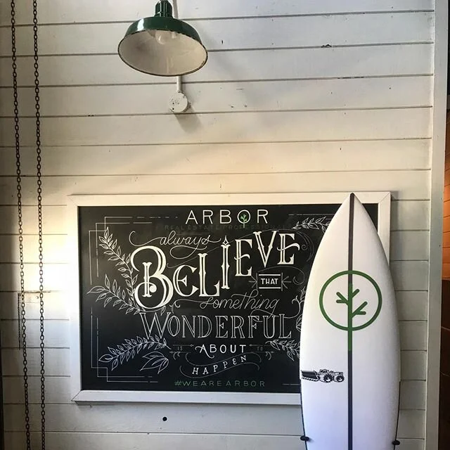 September Selling Season under way @arborrealestate 🌳 ||Be on the lookout @surfsidesports for this @jsindustries1 custom during our Fall Stoke-A-Student contest🏄🏼 || 3.0+ students welcomed to enter 📜 || Ready....go 👉