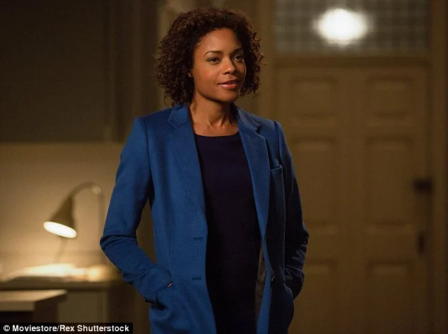 Naomie as Eve Moneypenny - Image courtesy of Daily Mail