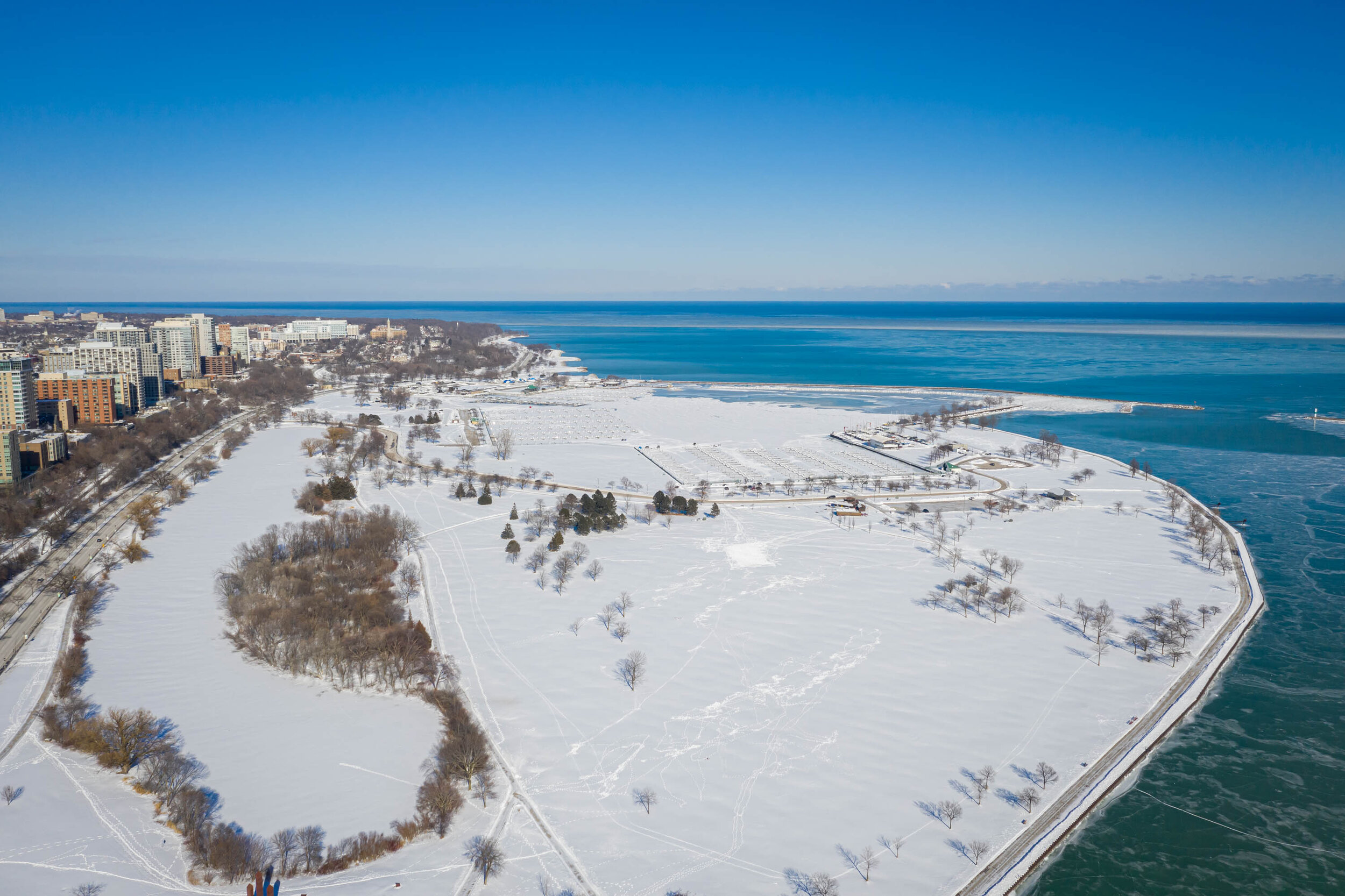 Close to McKinley Marina and Yacht Club