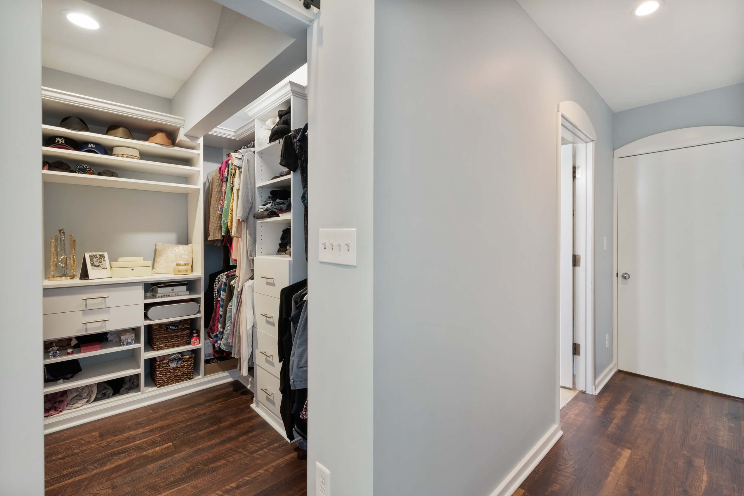 Custom New Walk-In Closet