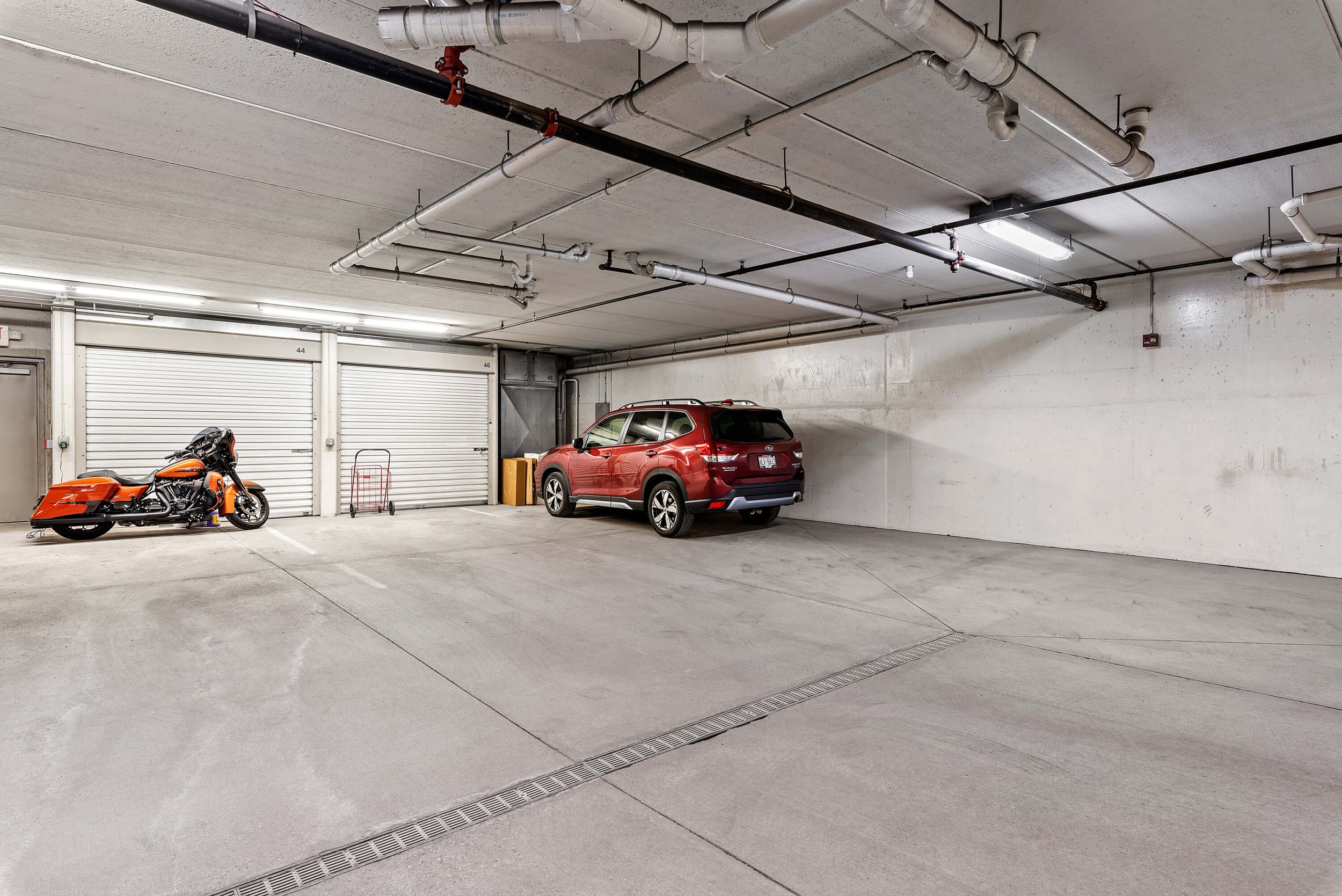 Heated Garage Parking Space #48