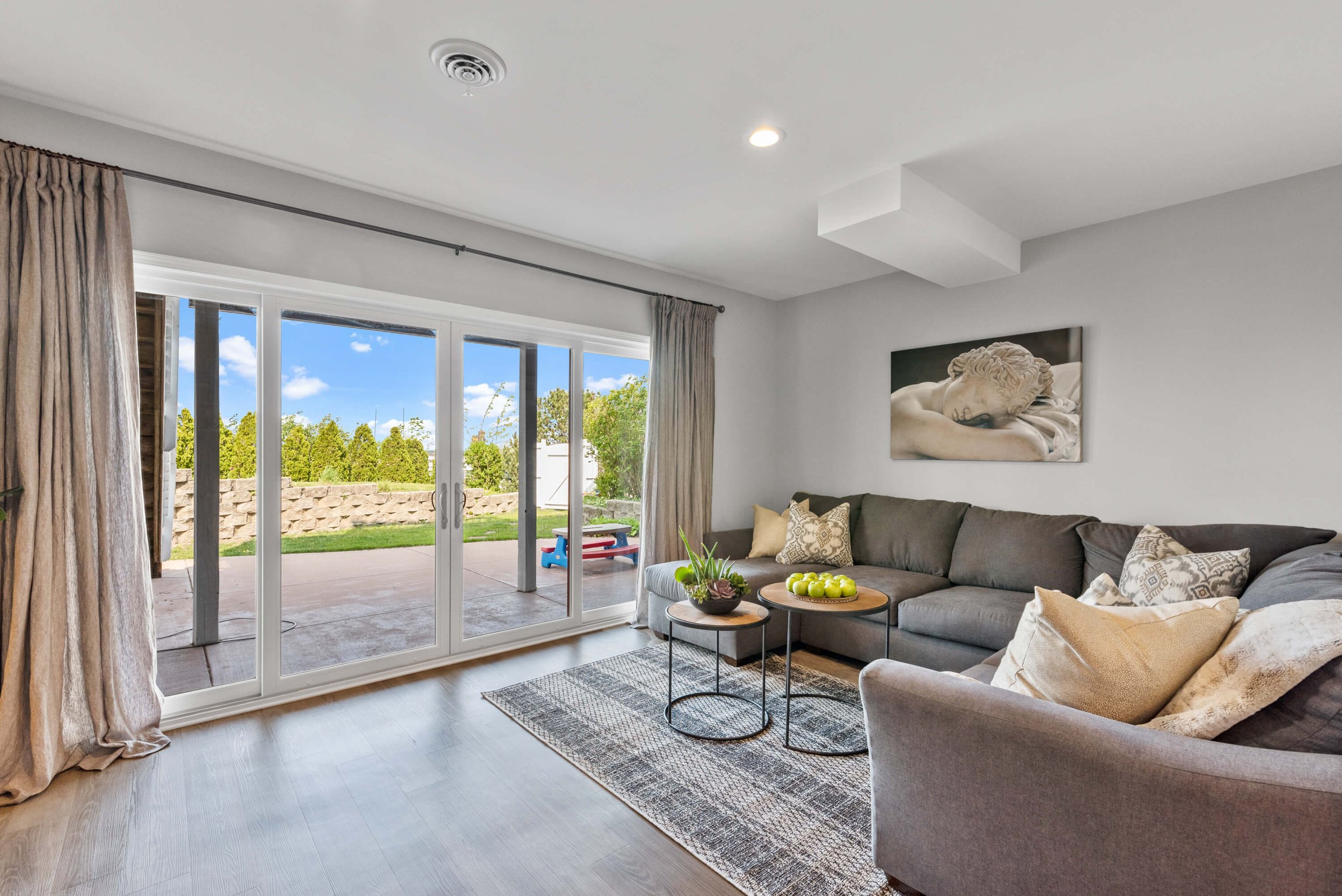 Renovated Family Room