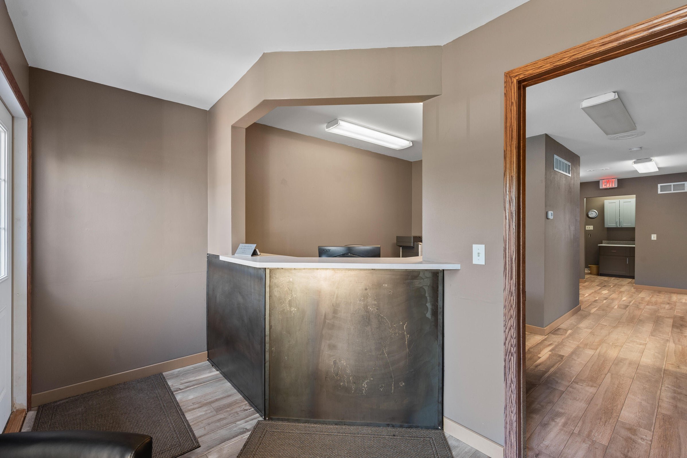 Built-in Reception Desk