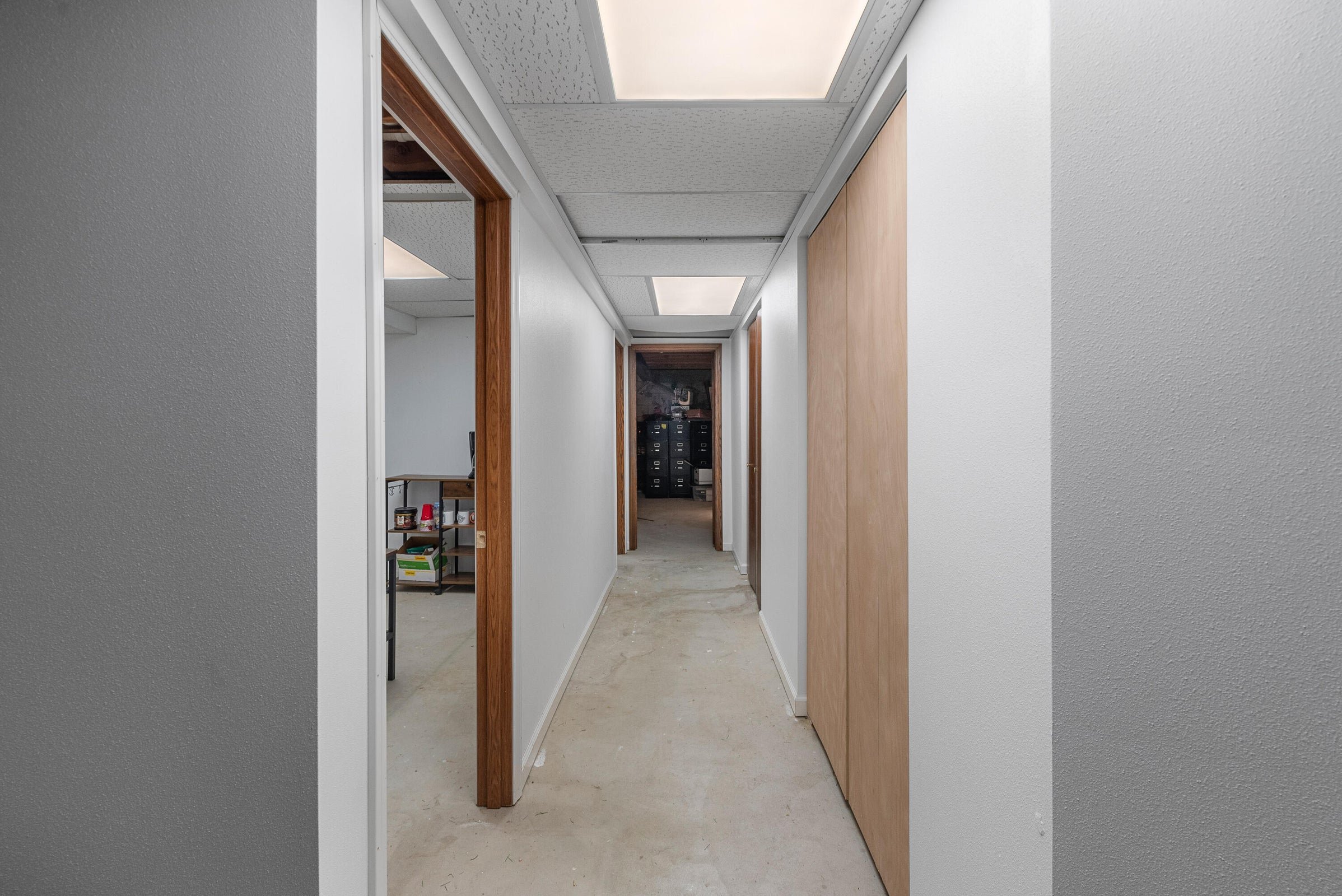 Basement Hallway