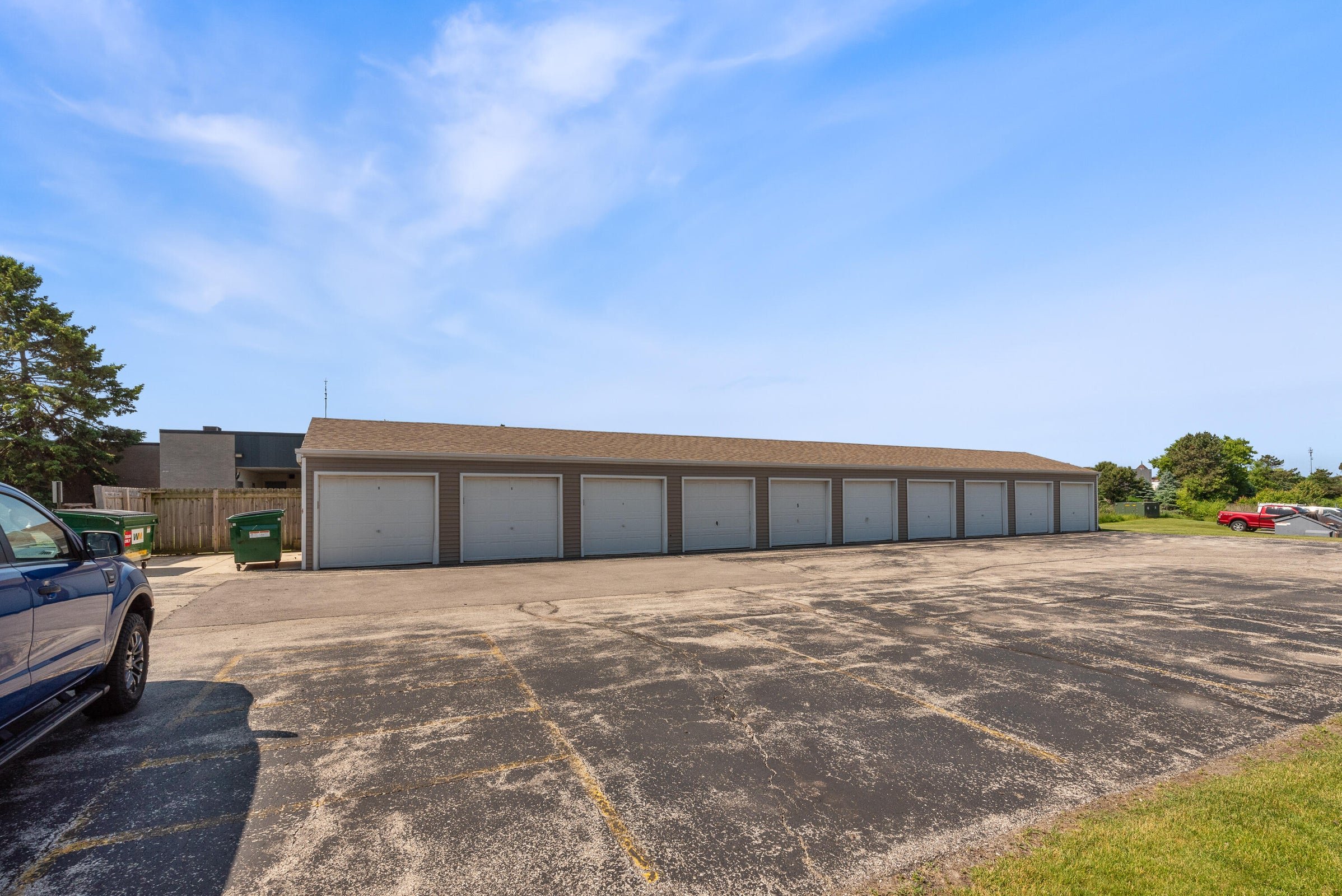 Rear Garage
