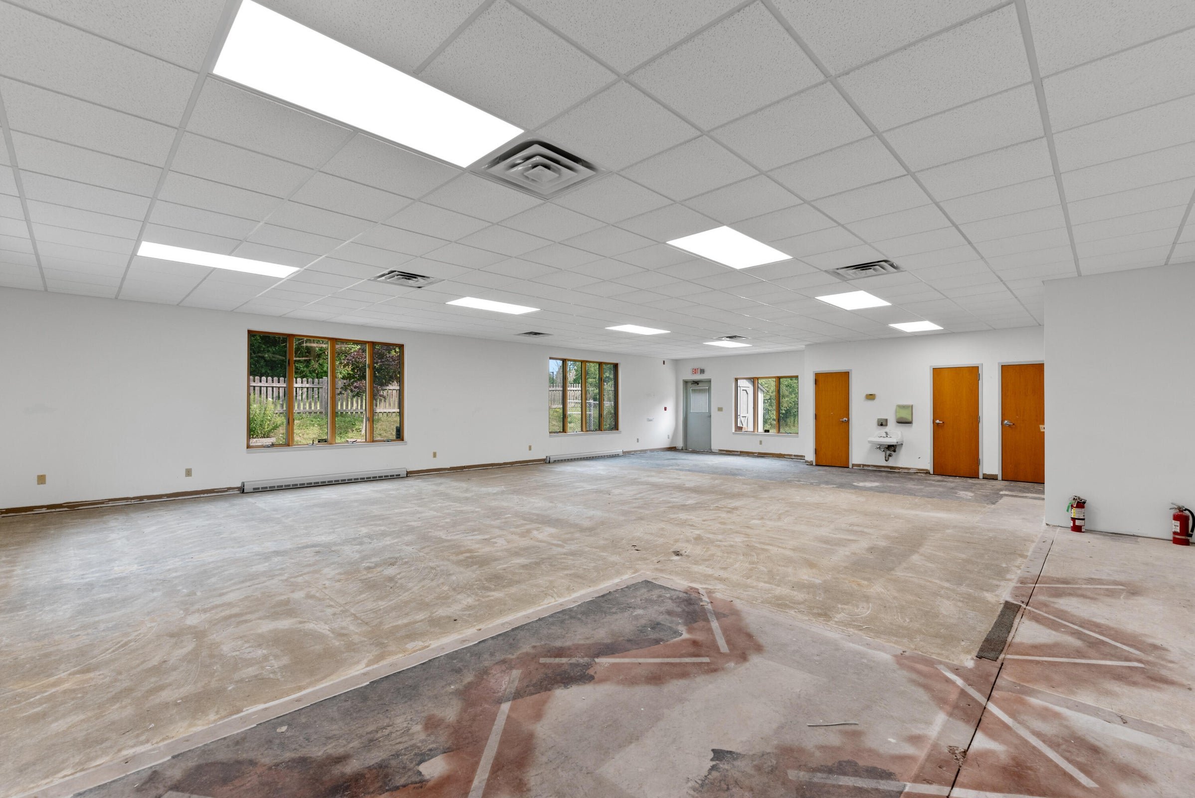 Office Windows Facing South and East