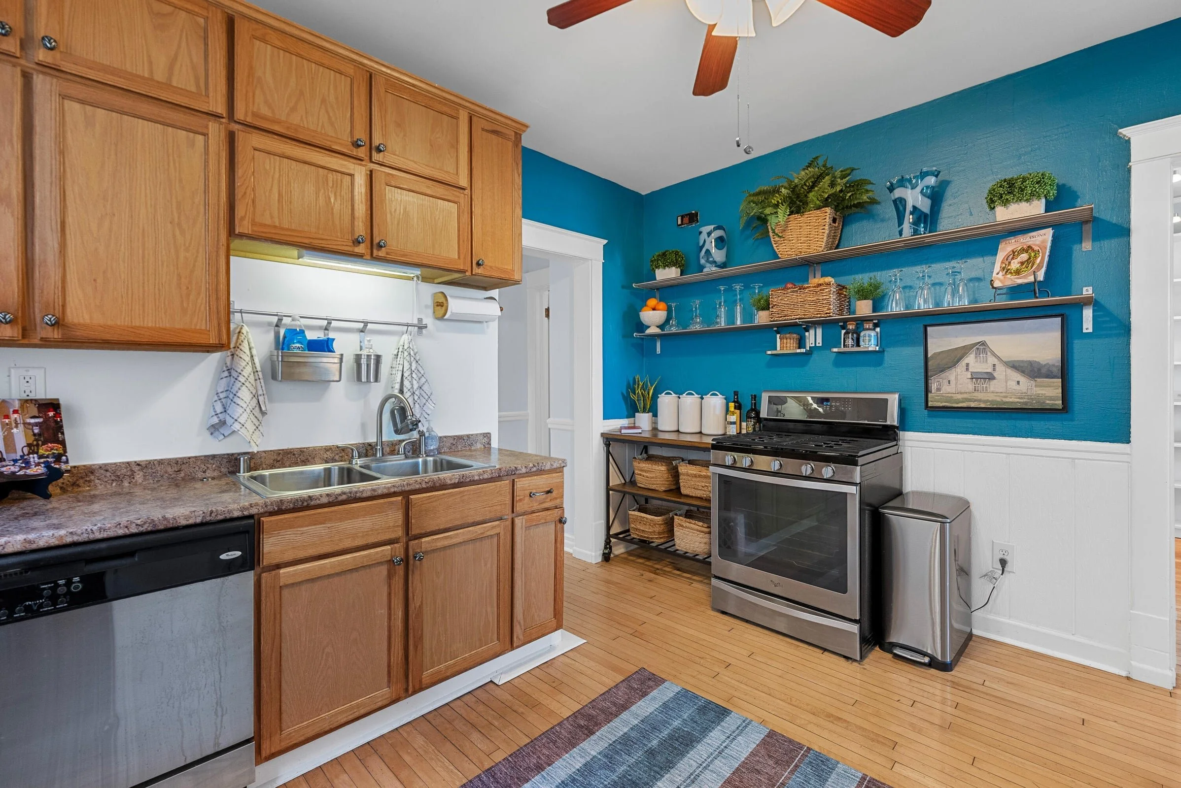 Steel Shelving Expands Storage