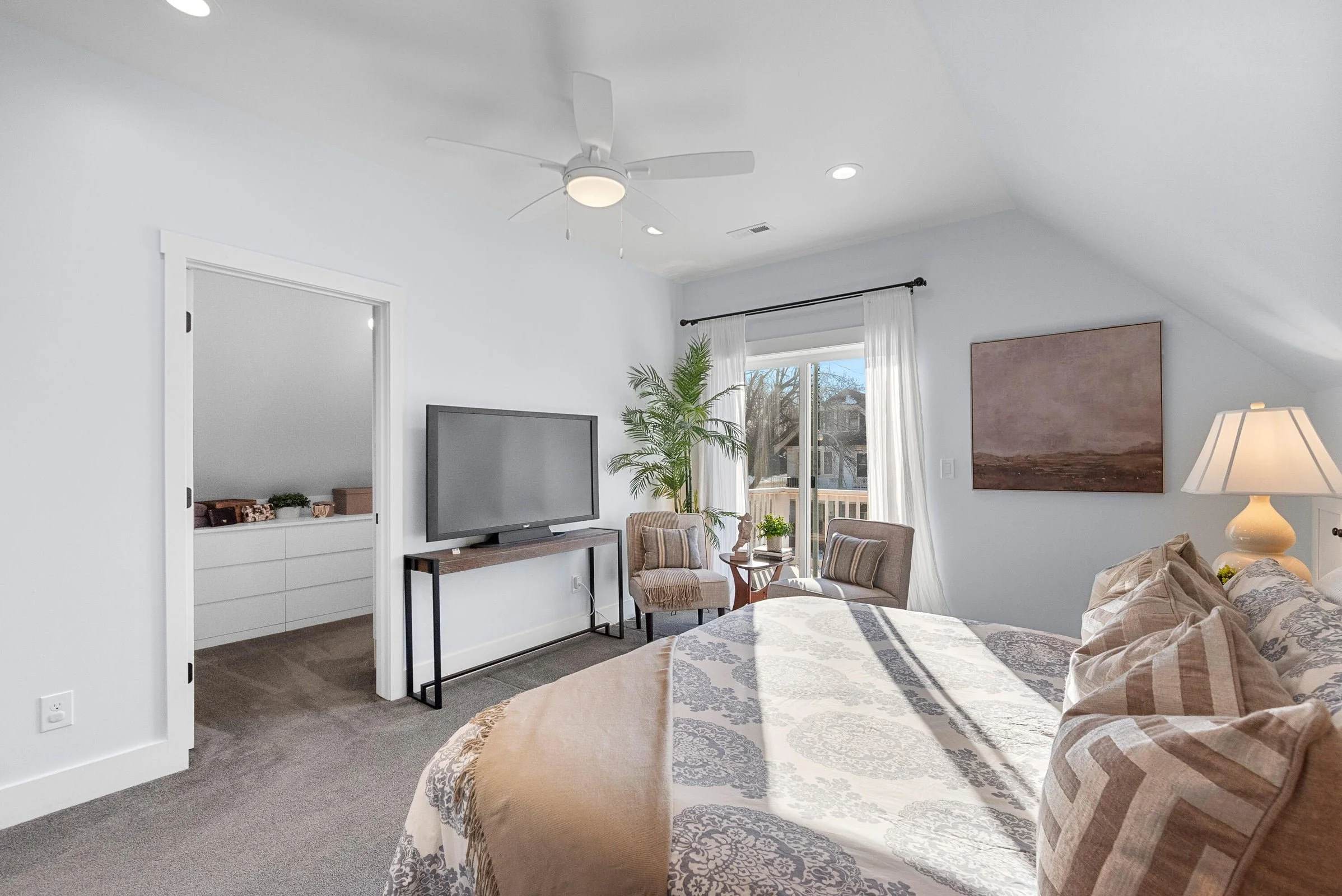 Sliding Doors to Private Roof Deck