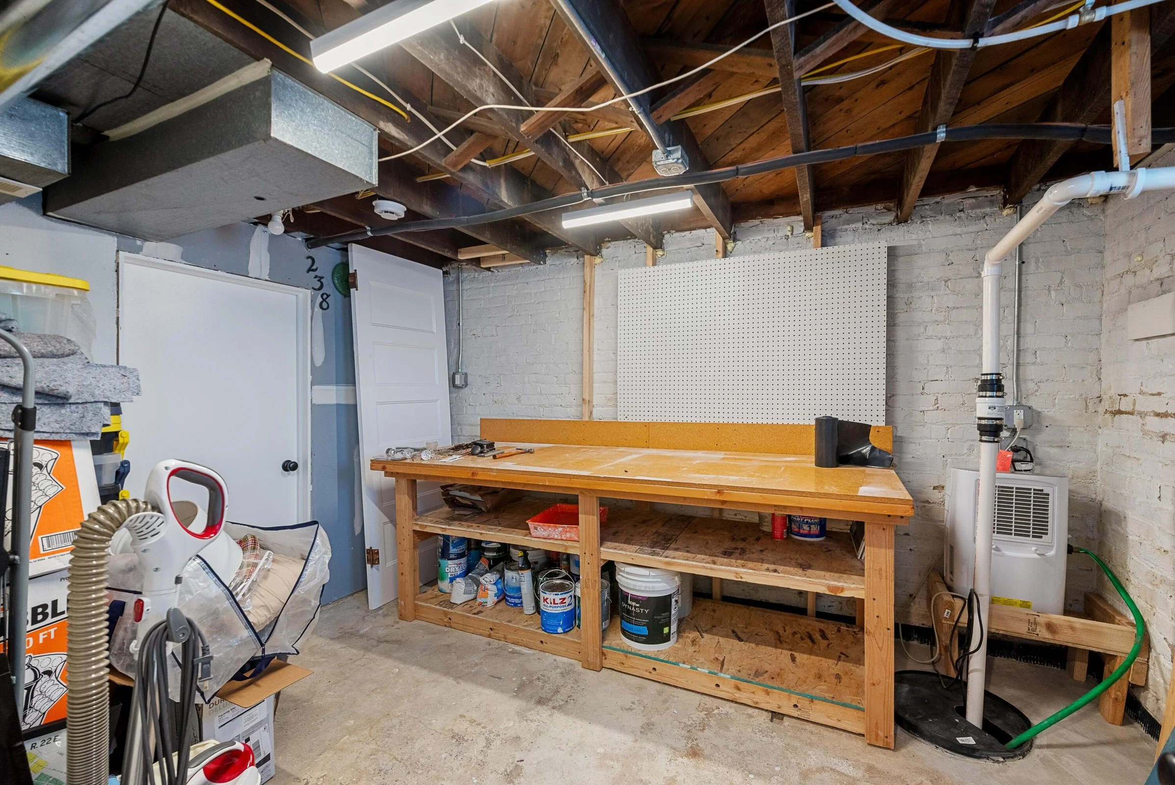 Work Bench &amp; Sump Pump