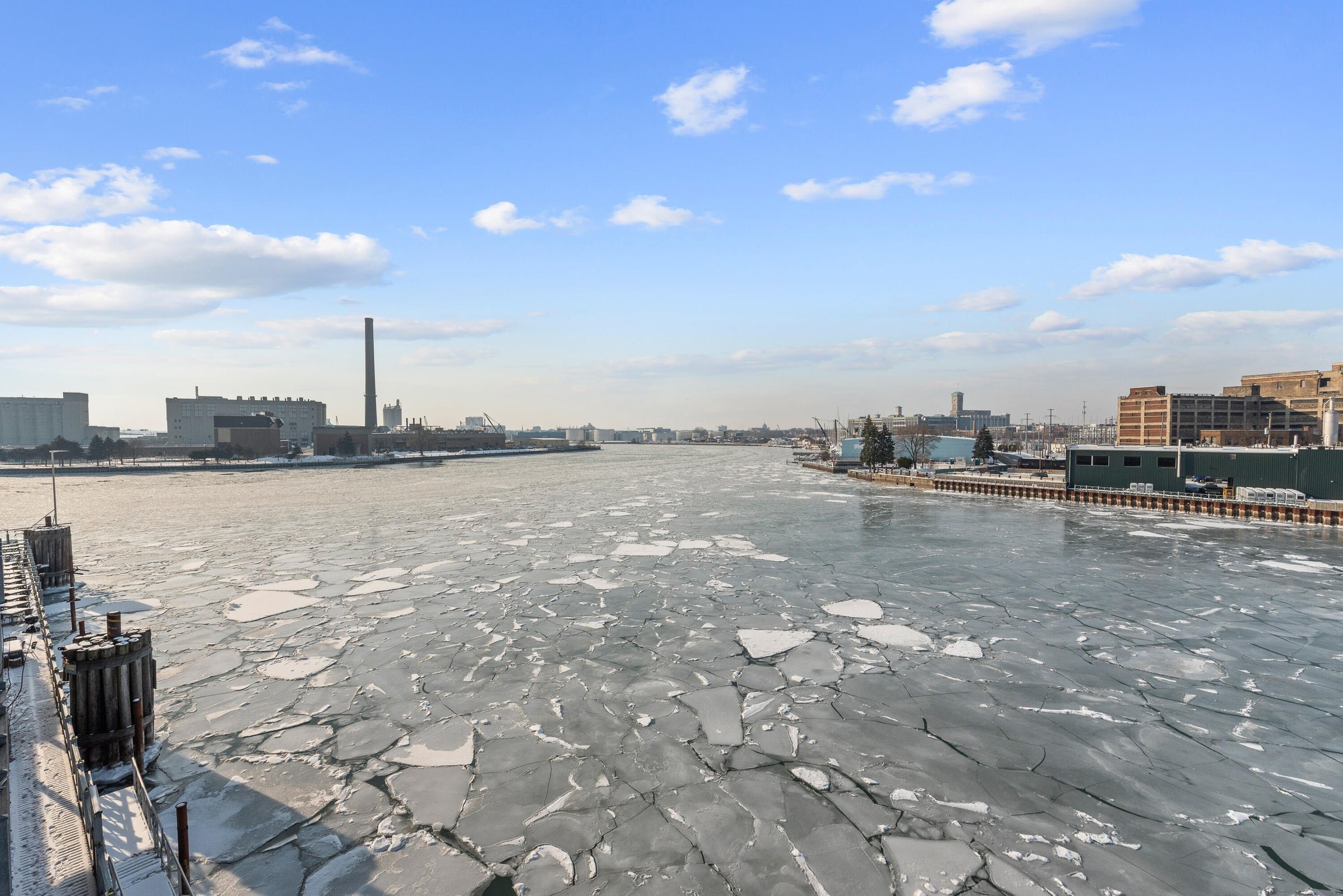 Winter View Downstream
