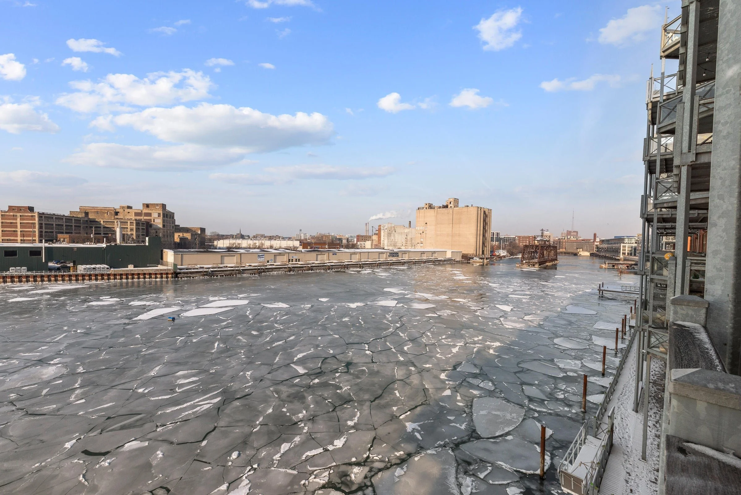 Upstream Winter View