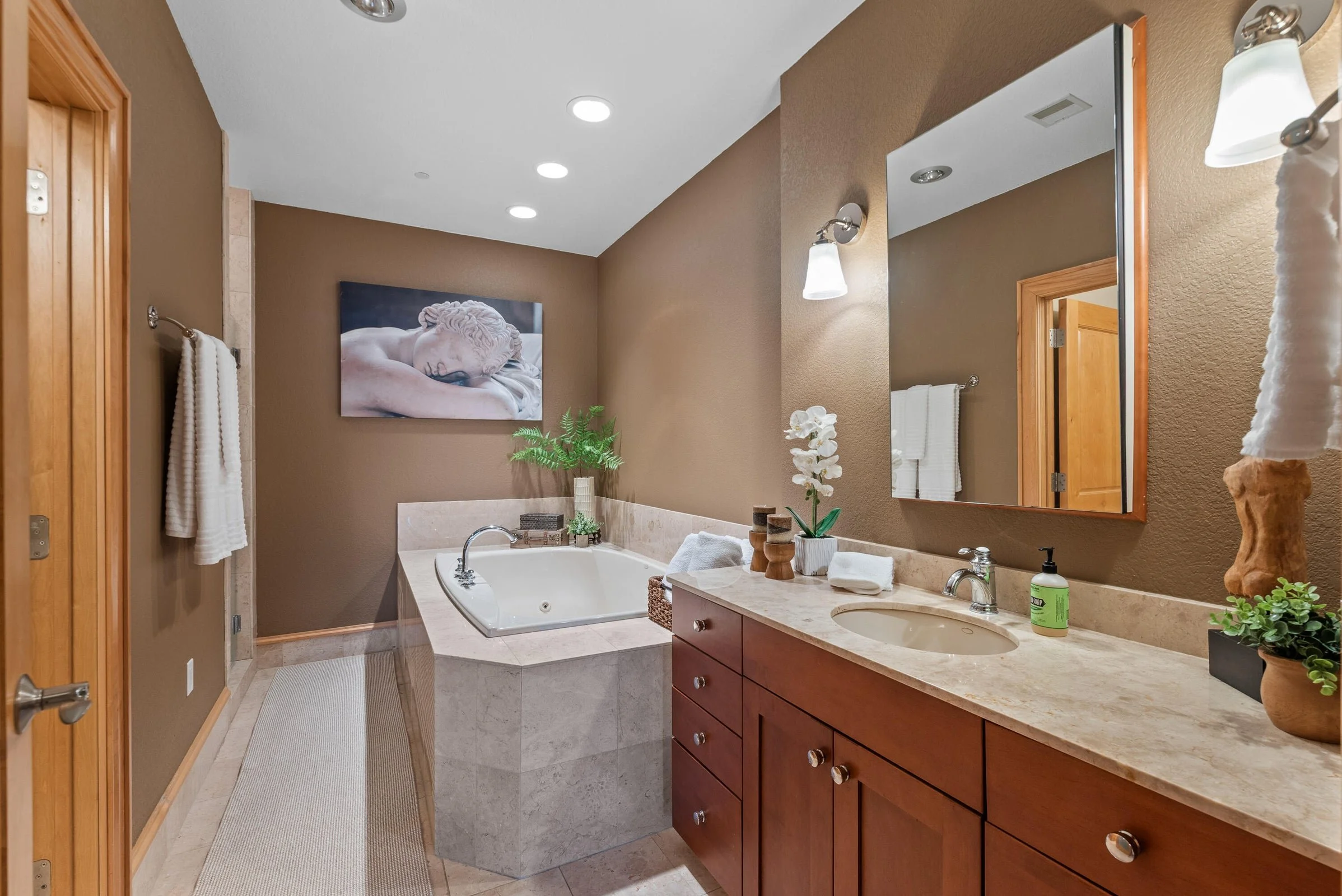 Marble Primary Bath w/Expanded Vanity