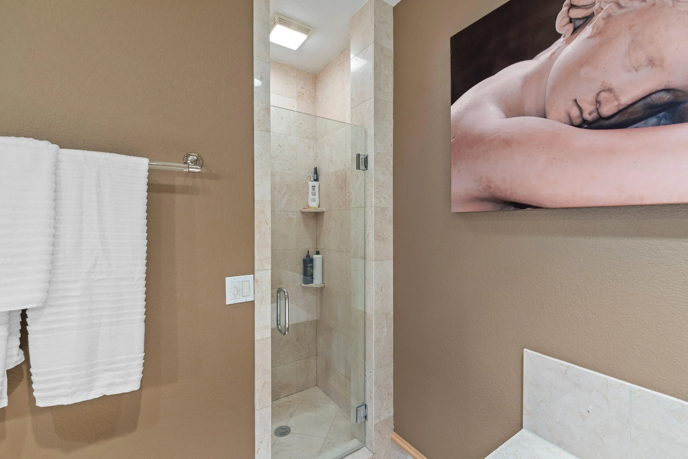 Separate Marble Shower