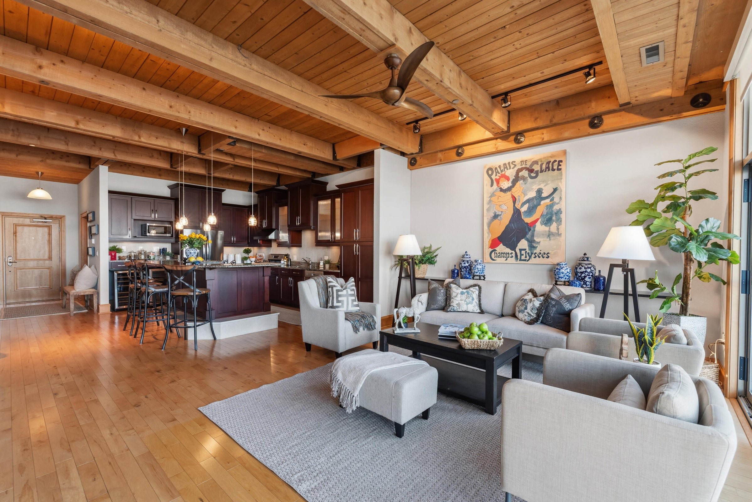 Rustic Russian Timber Ceilings