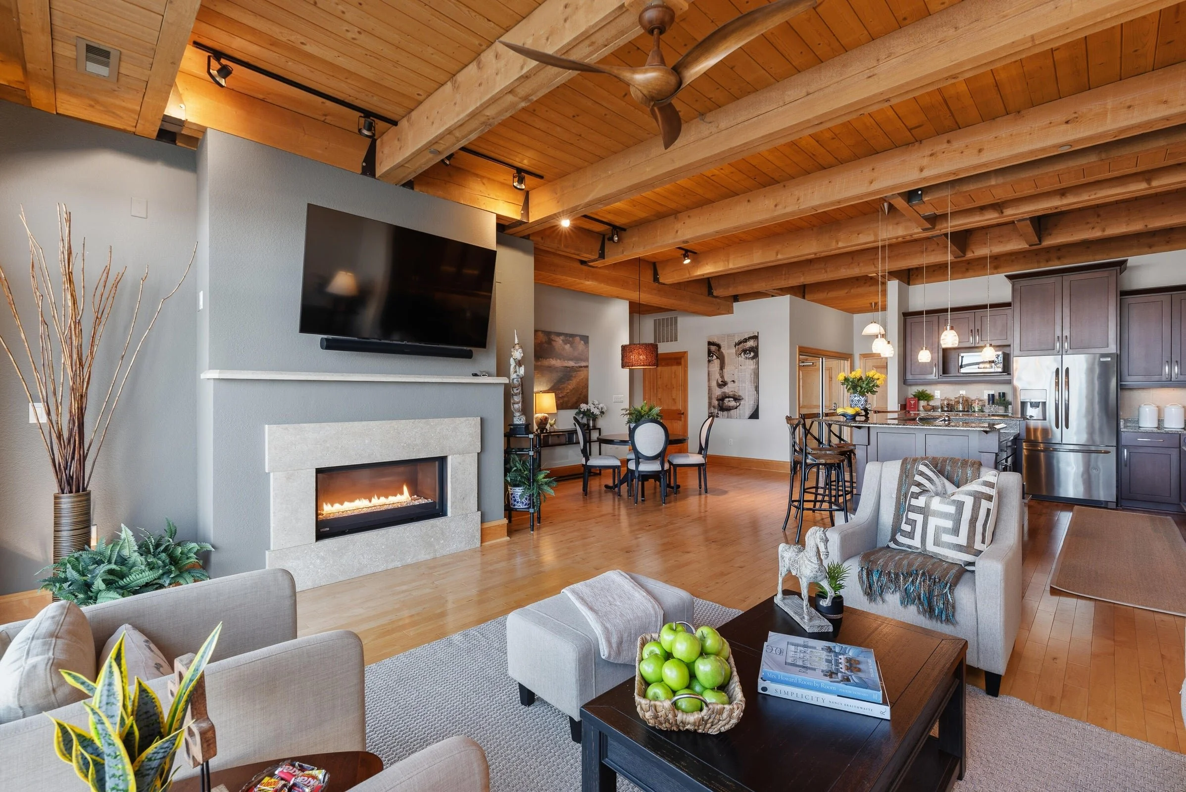 Rustic Maple Wood Floors