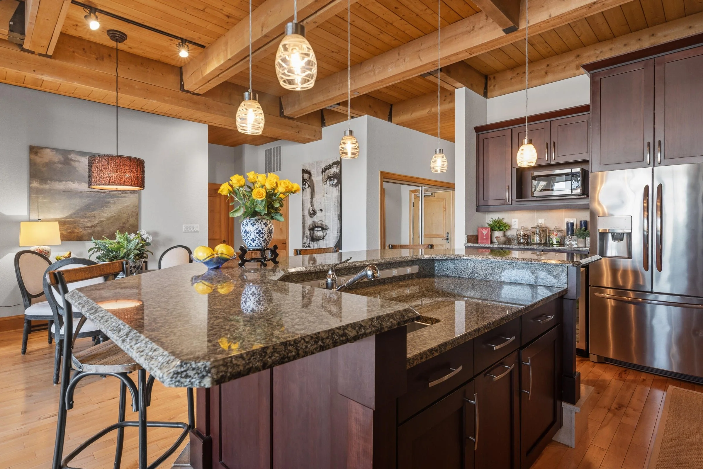 Ample Food Prep Area