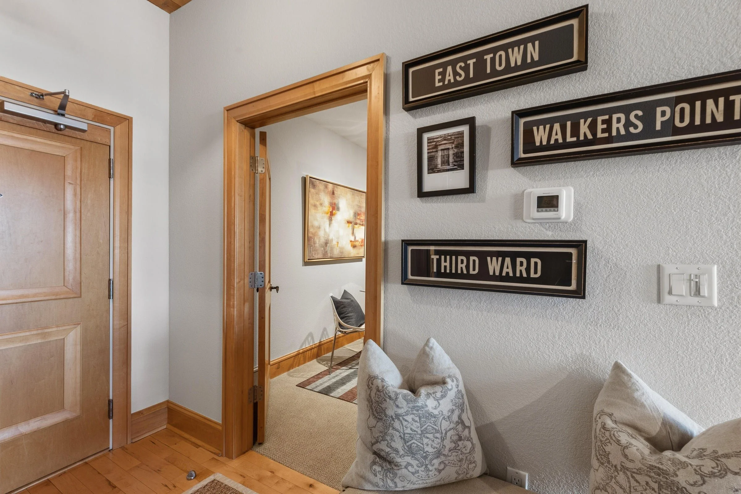 Foyer with Large Closet