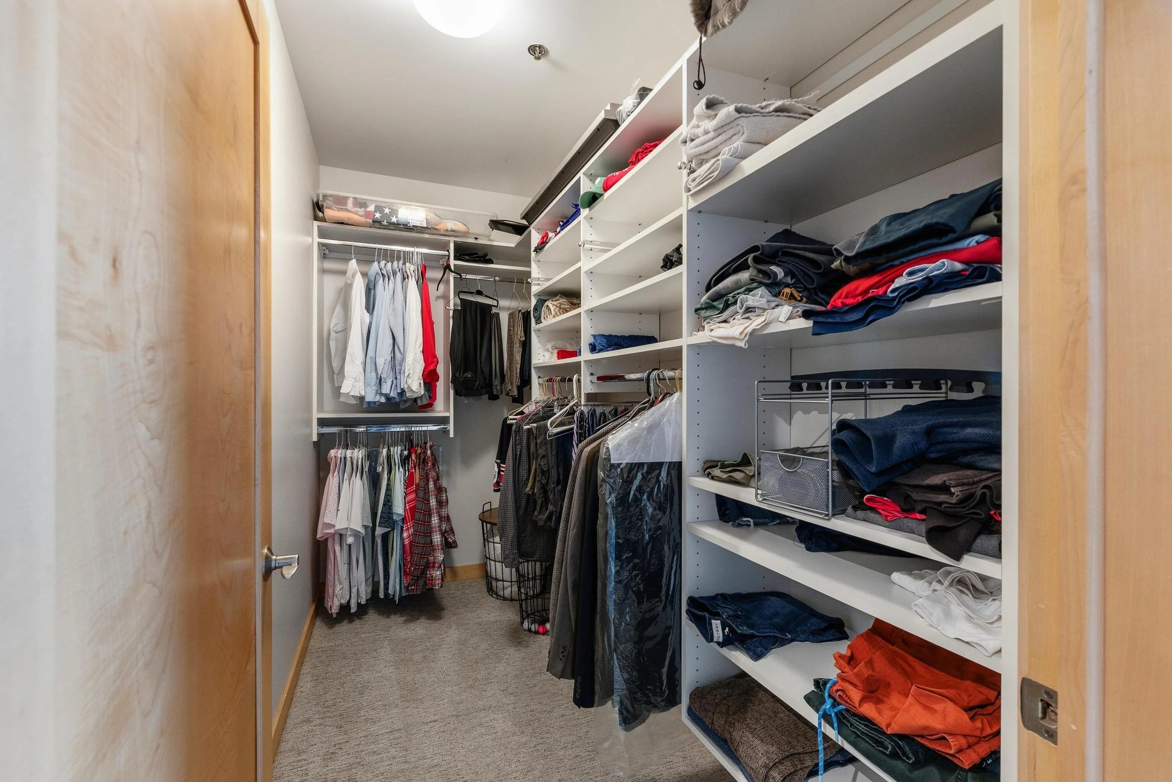 Walk-In Primary Closet