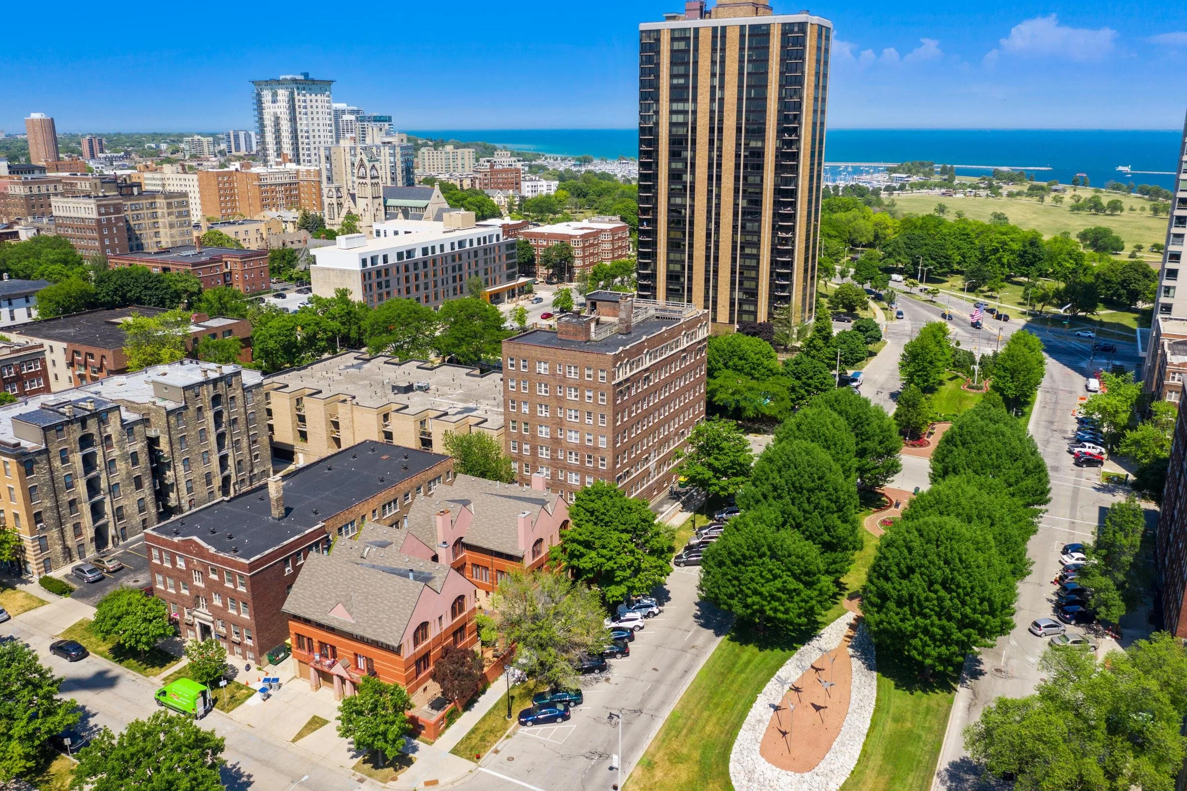 Walk to Lake Michigan
