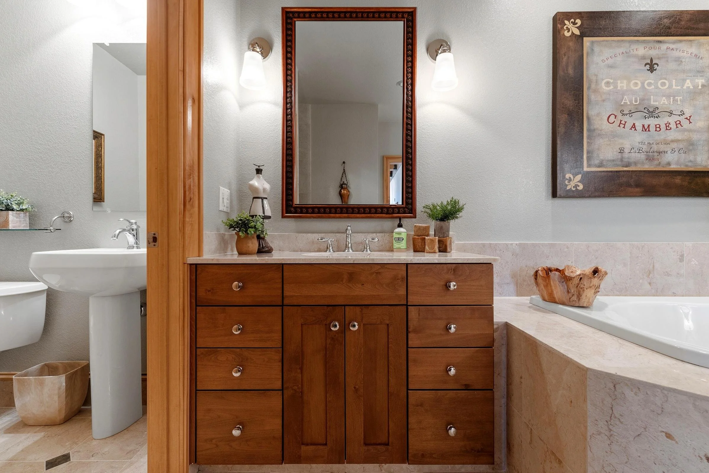 Rich Maple Cabinetry