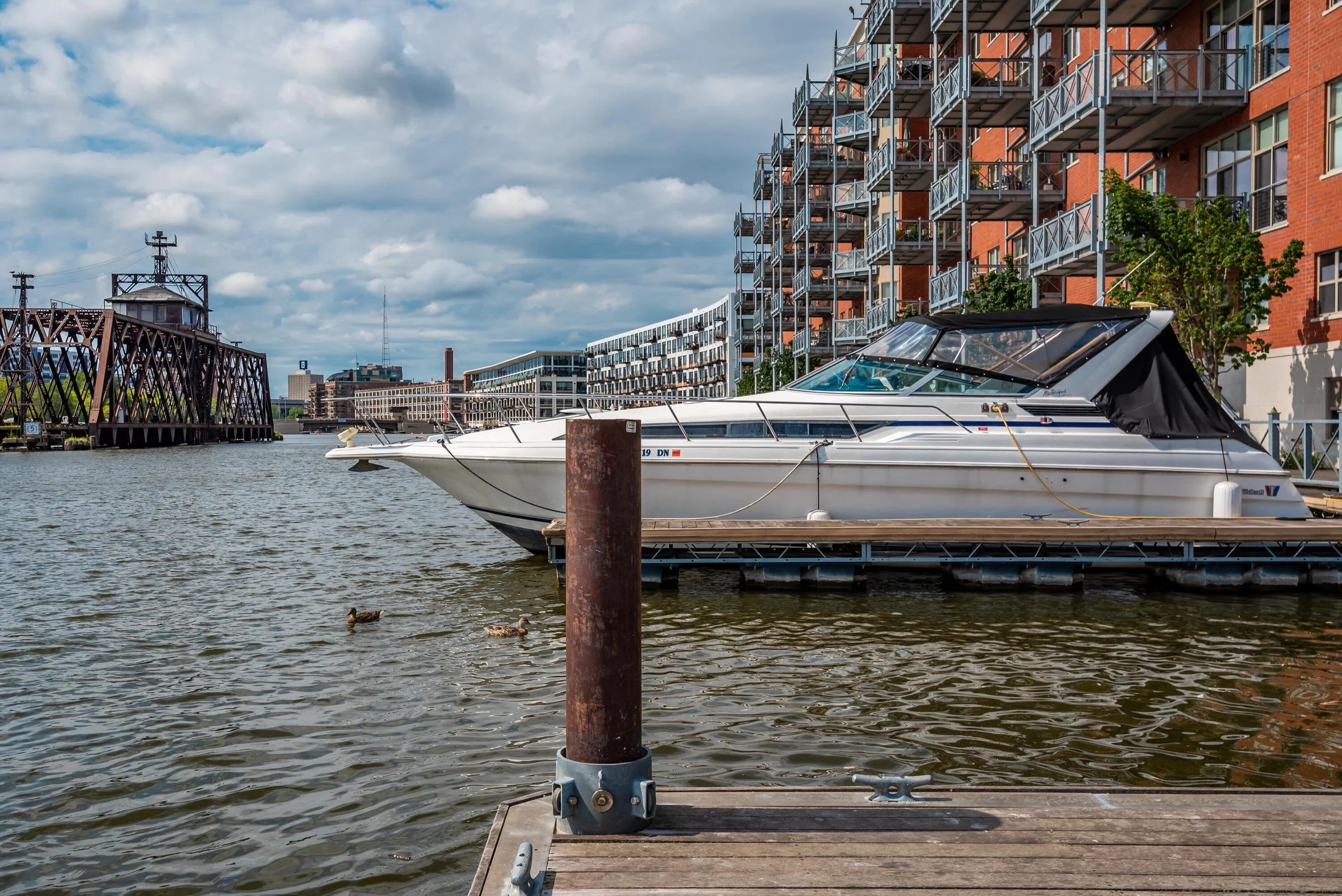 Upstream Milwaukee River