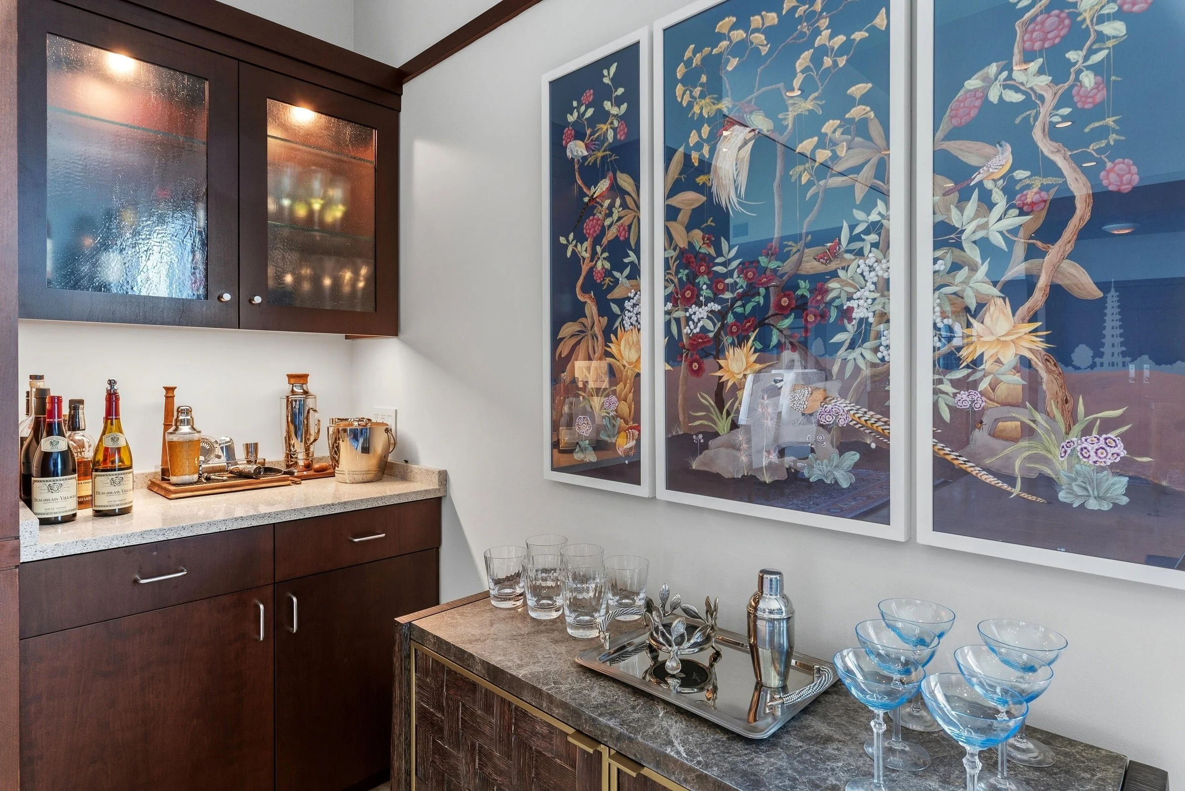 Dry Bar Cabinetry