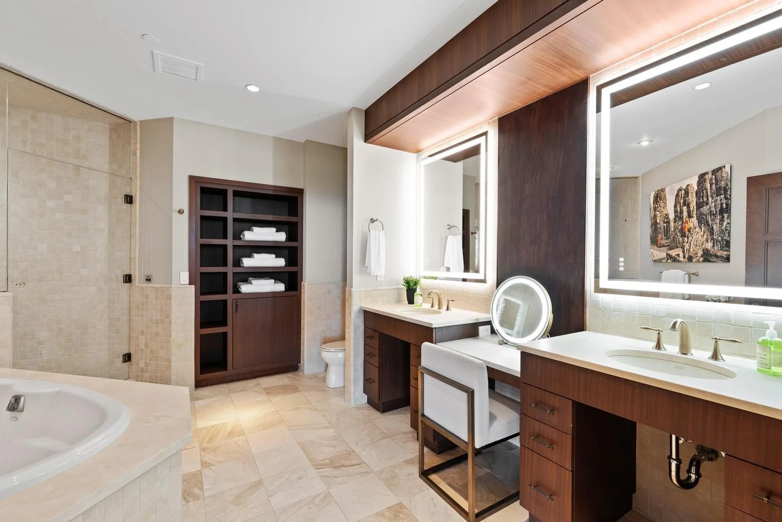 Spacious Primary Bath